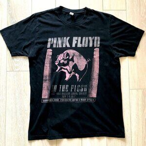 Vintage Pink Floyd In the Flesh Pig Roger Waters Tour T-Shirt